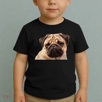 Dog - Close-Up of Pug Face Toddler T-Shirt thumb 2