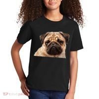 Dog - Close-Up of Pug Face Kids T-Shirt thumb 2