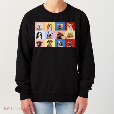 Dog Collage Women's Sweatshirt