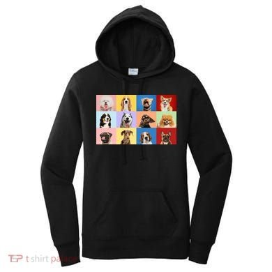 Dog Collage Women's Hoodie