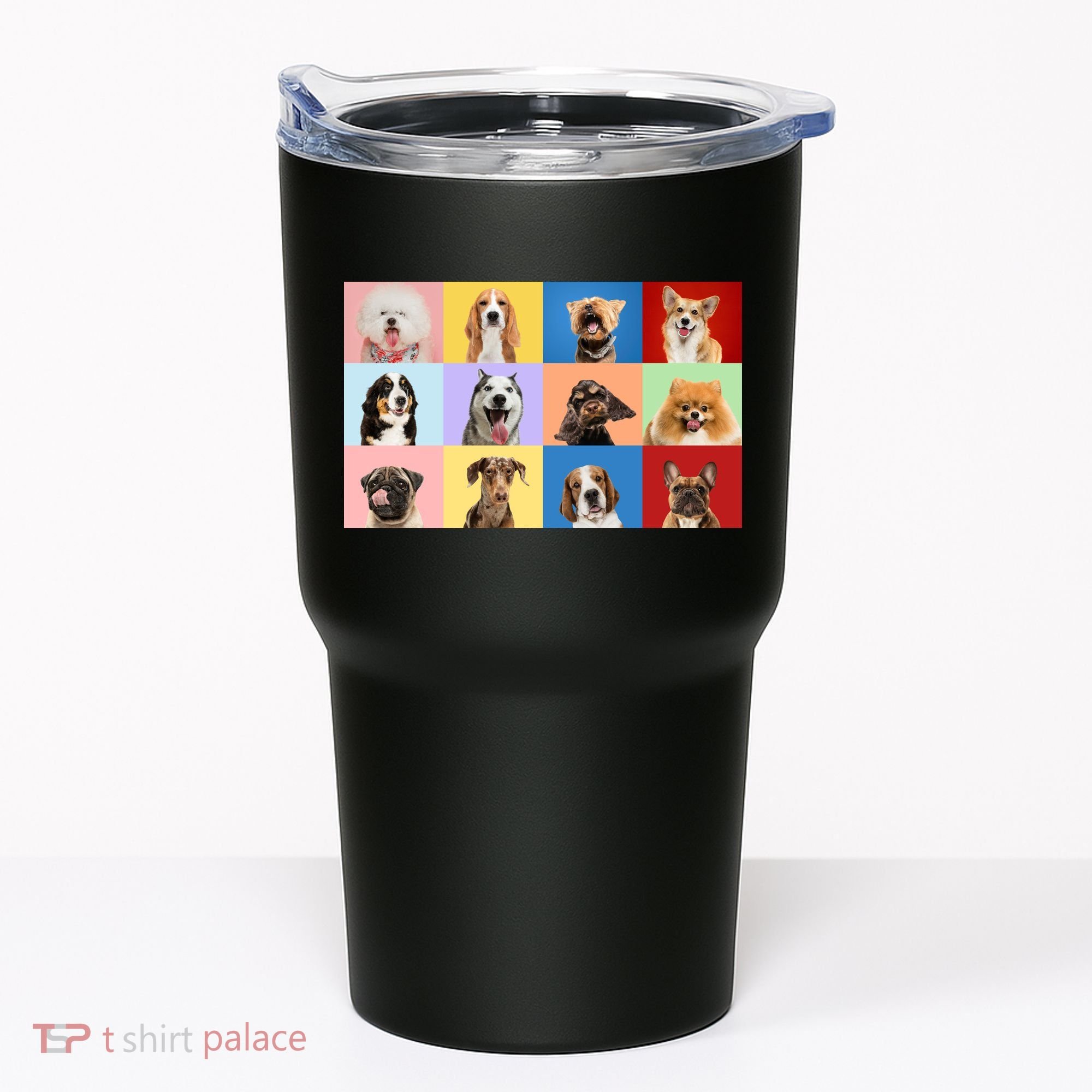 Dog Collage Tumbler