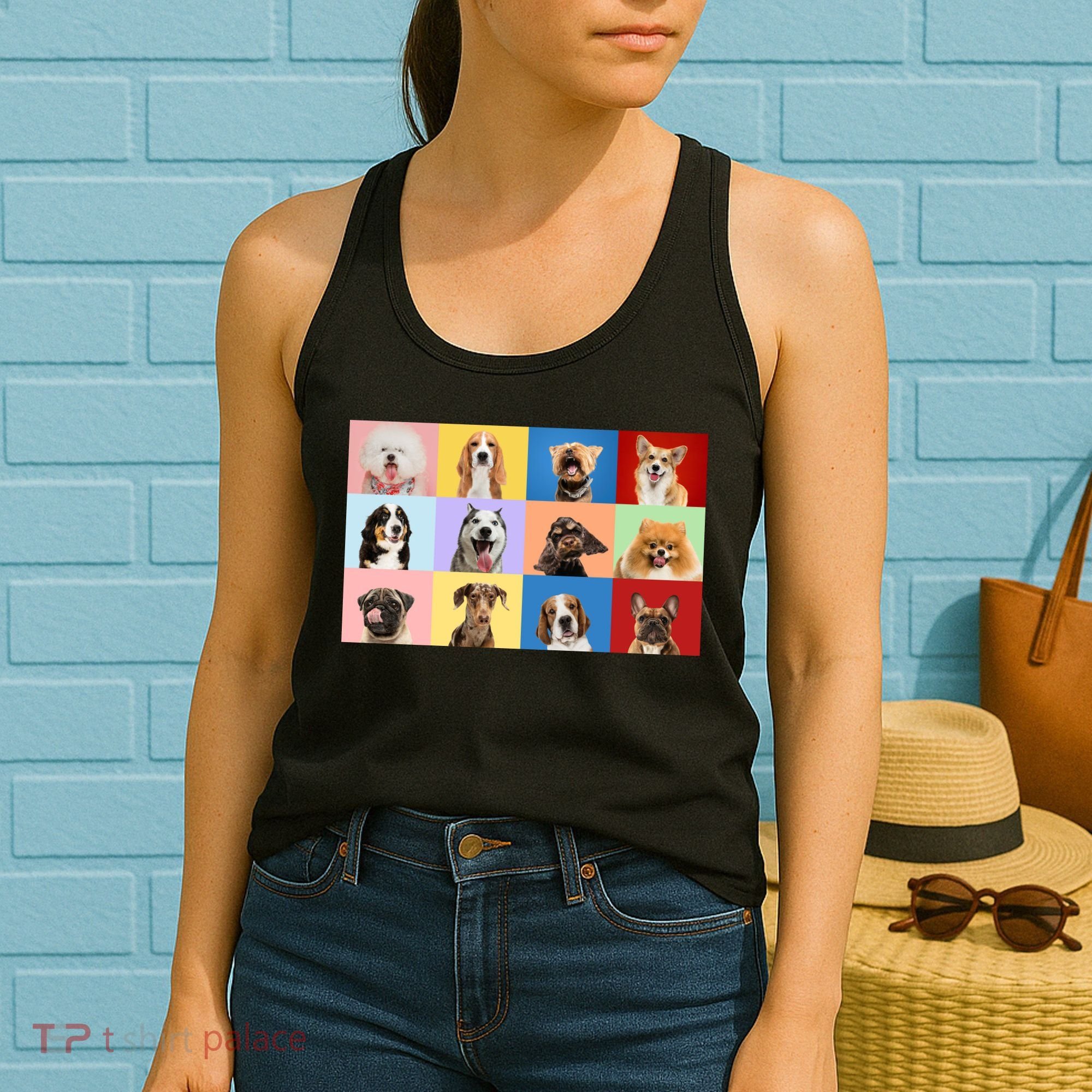 Dog Collage Women's Tank Top