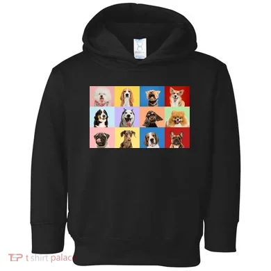 Dog Collage Toddler Hoodie