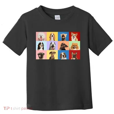 Dog Collage Toddler T-Shirt