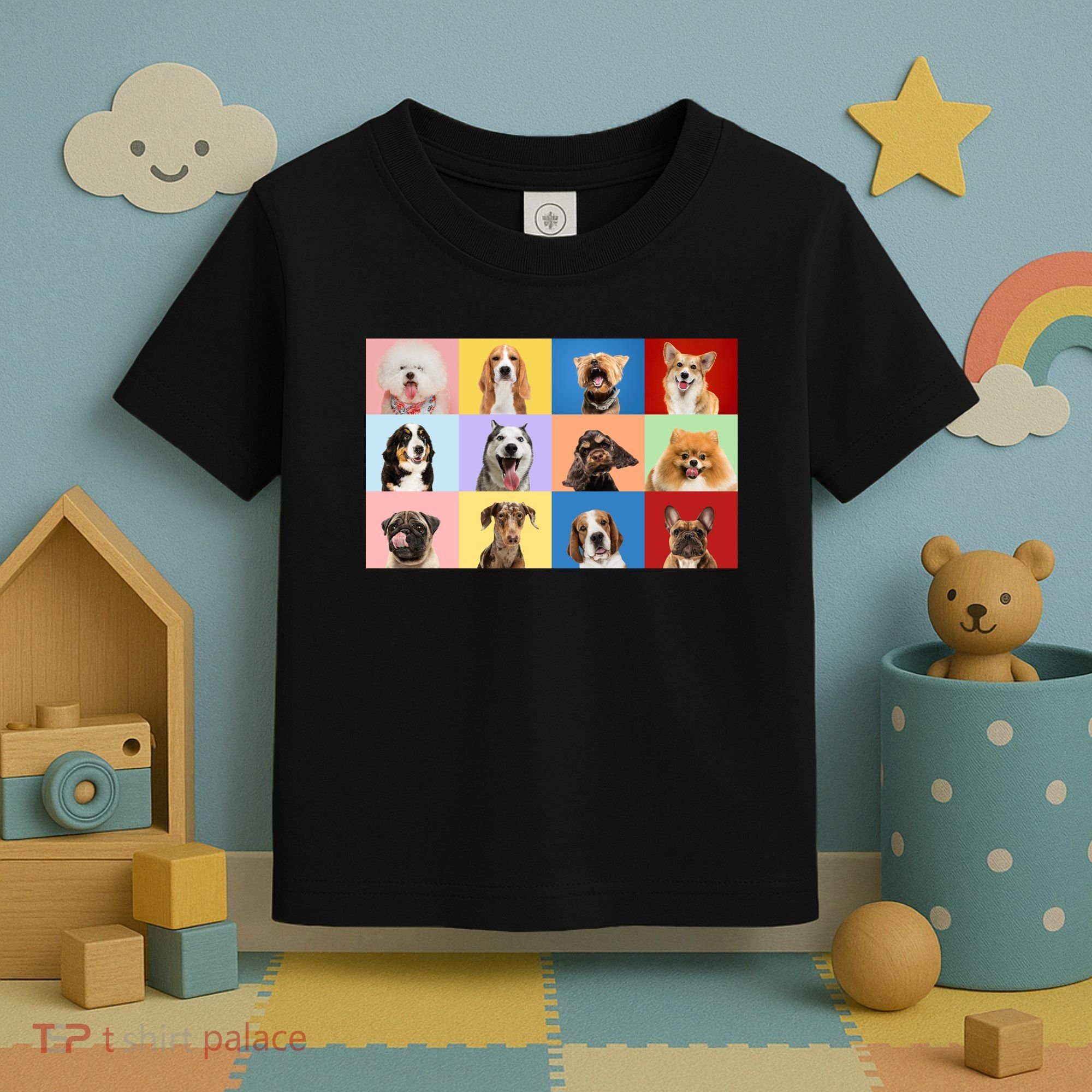 Dog Collage Toddler T-Shirt