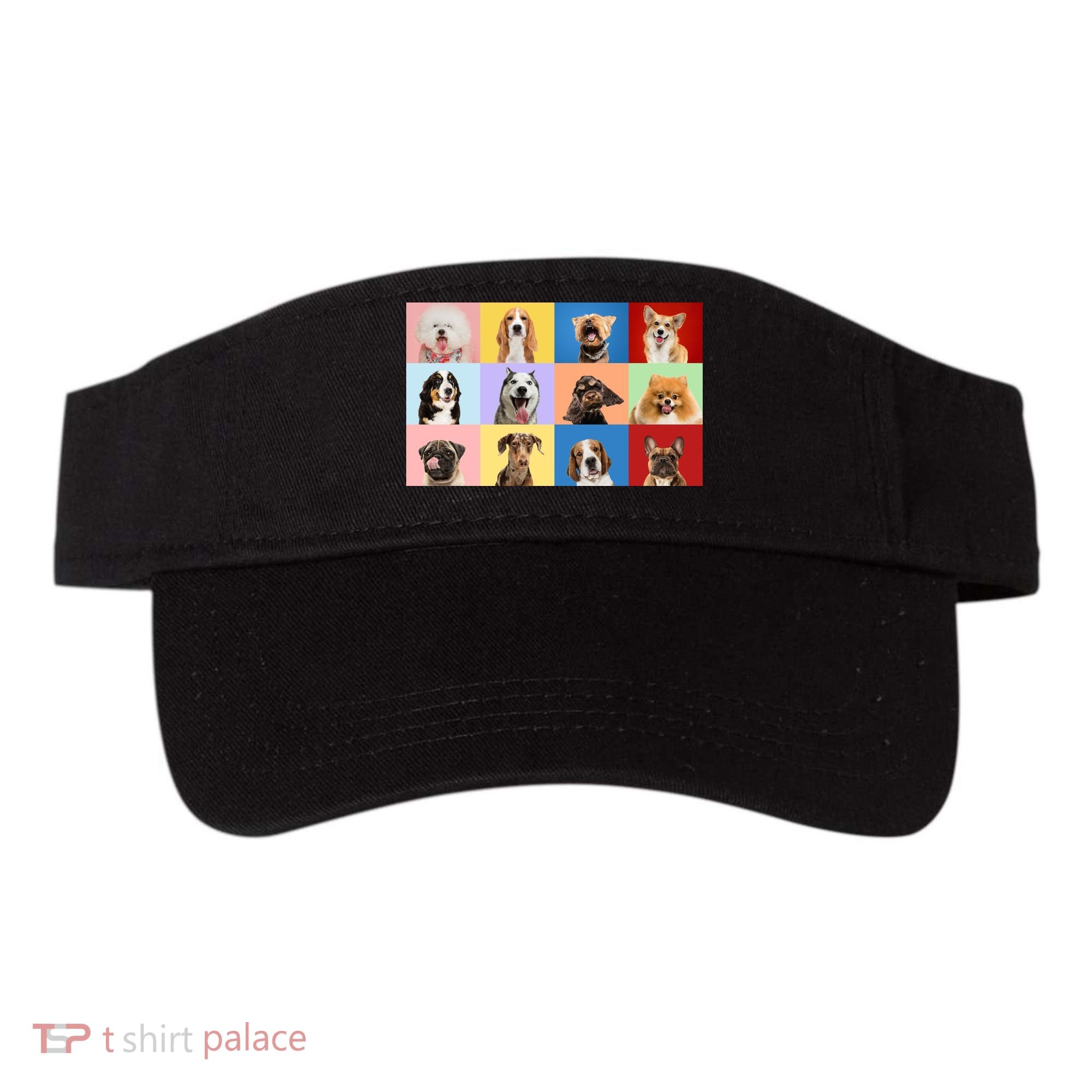 Dog Collage Visor