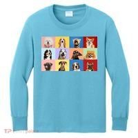 Dog Collage Kids Long Sleeve Shirt thumb 0