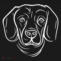Dog Face Outlined Pajama Set thumb 2
