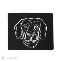 Dog Face Outlined Mousepad thumb 0