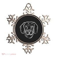 Dog Face Outlined Ornament thumb 0