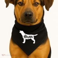 Dog Mama Mom USA-Made Doggie Bandana thumb 1