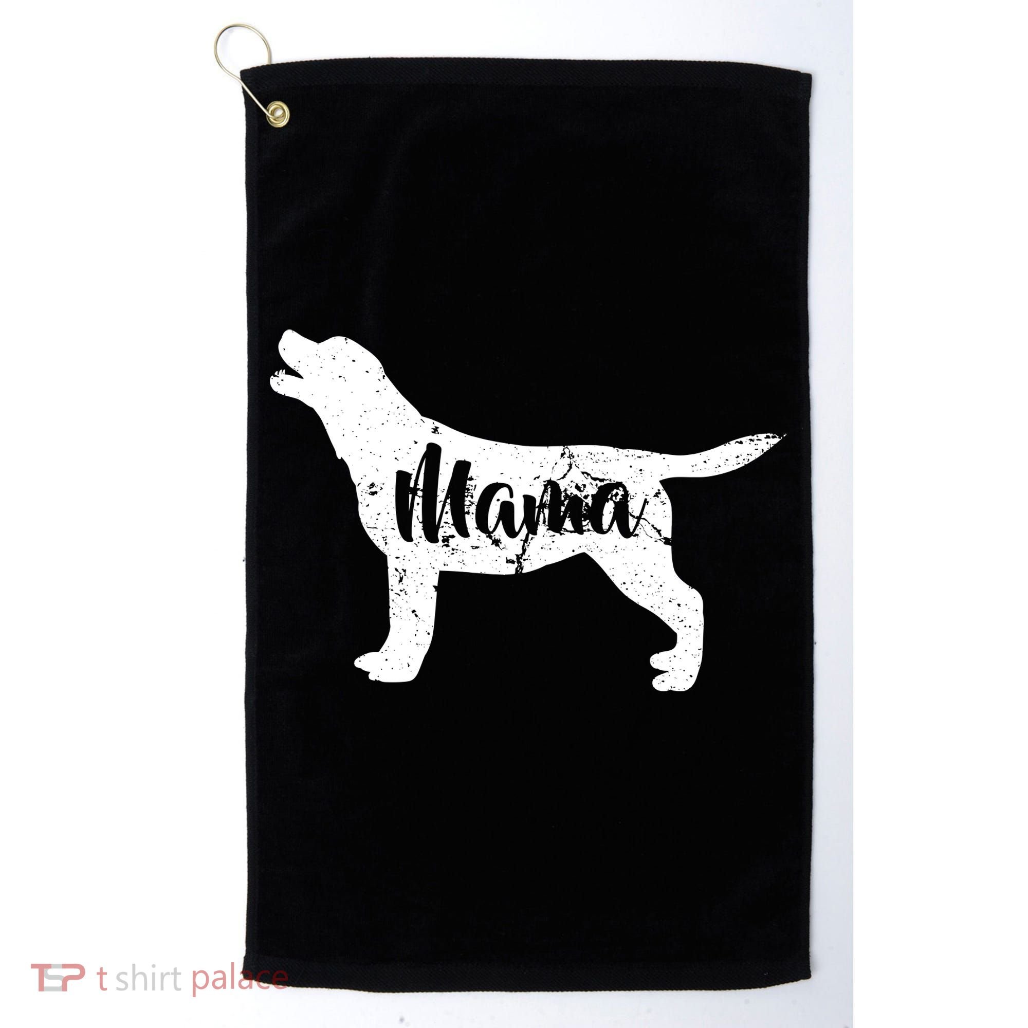 Dog Mama Mom Golf Towel