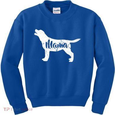 Dog Mama Mom Kids Sweatshirt