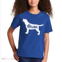 Dog Mama Mom Kids T-Shirt thumb 2