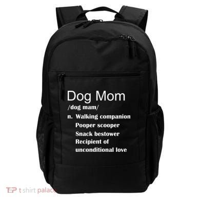 Dog Mom Definition Backpack