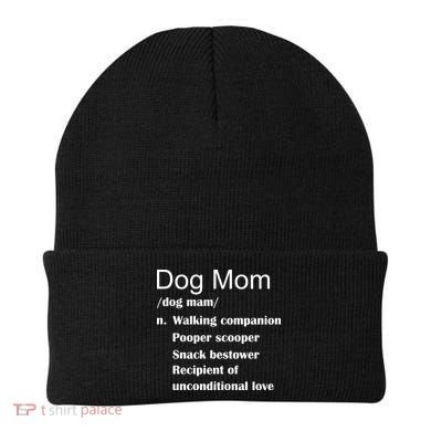 Dog Mom Definition Beanie