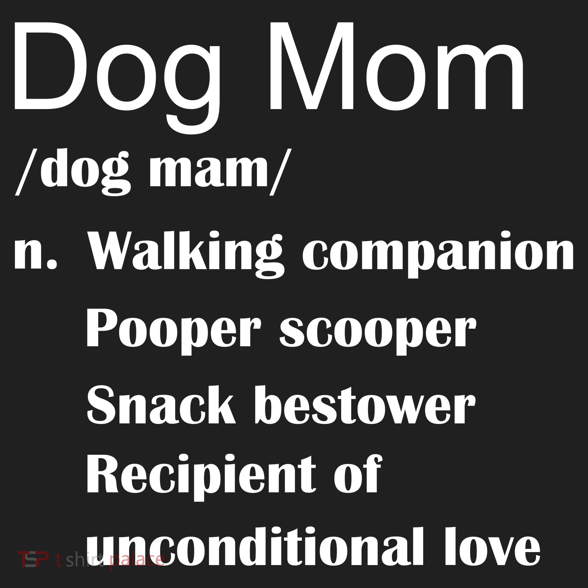 Dog Mom Definition Golf Towel