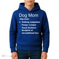 Dog Mom Definition Kids Hoodie thumb 4