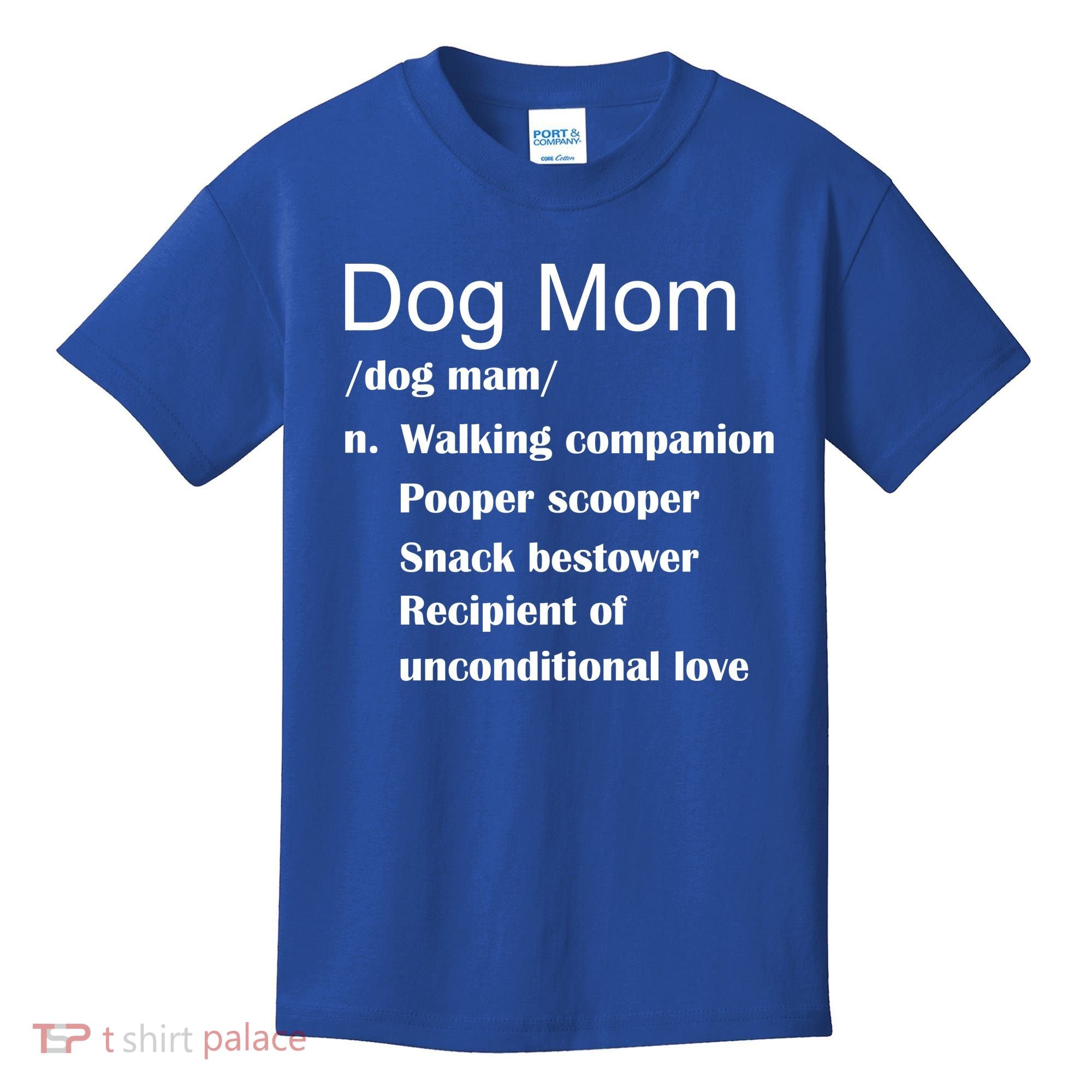 Dog Mom Definition Kids T-Shirt