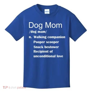 Dog Mom Definition Kids T-Shirt