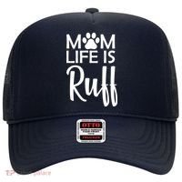 Dog Mom Life Is Ruff Hat thumb 0