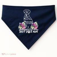 Dog Mom Mothers Day USA-Made Doggie Bandana thumb 0