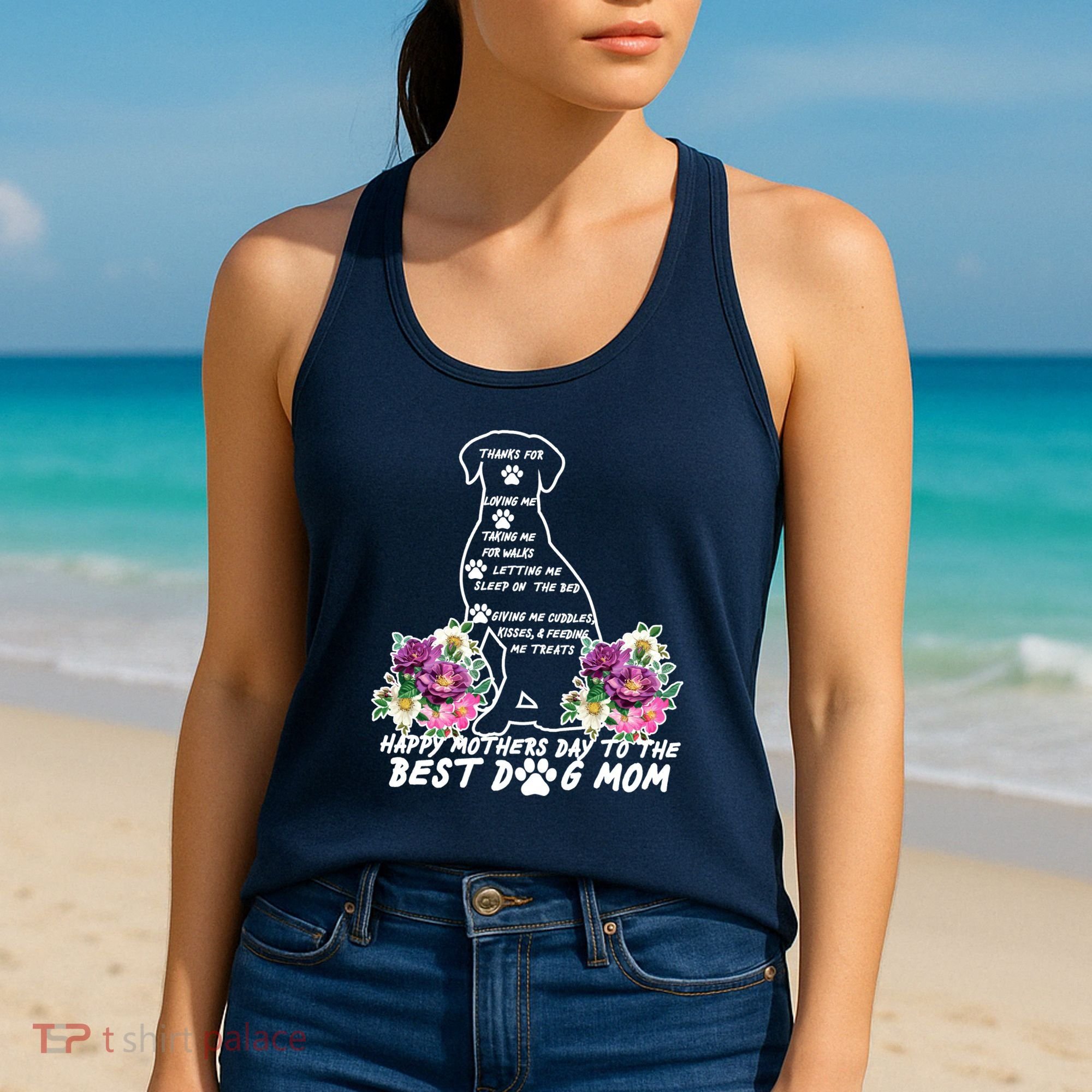 Dog Mom Mothers Day Women's Tank Top