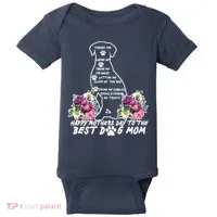 Dog Mom Mothers Day Baby Bodysuit thumb 0