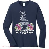 Dog Mom Mothers Day Women's Long Sleeve Shirt thumb 0