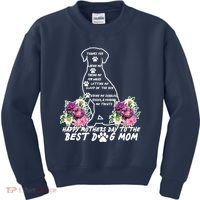 Dog Mom Mothers Day Kids Sweatshirt thumb 0
