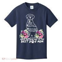 Dog Mom Mothers Day Kids T-Shirt thumb 0