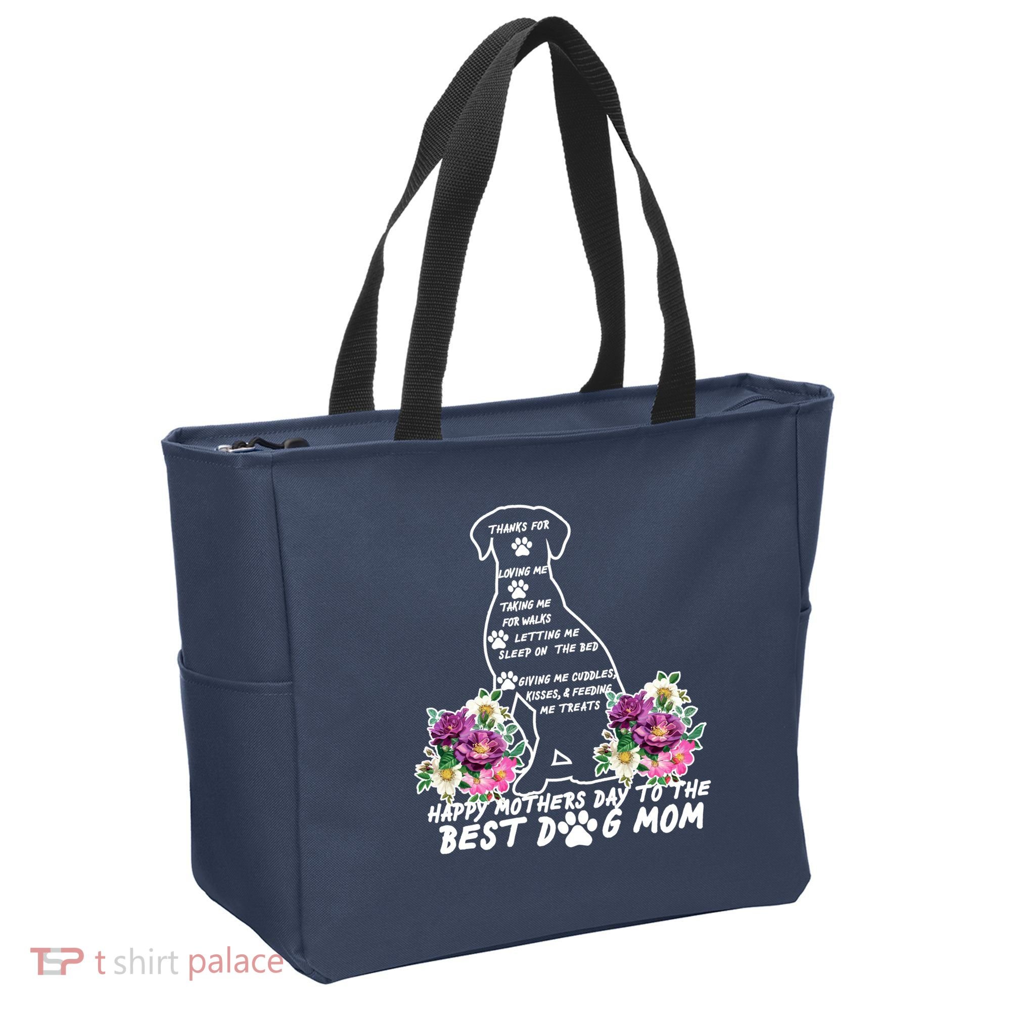 Dog Mom Mothers Day Tote Bag