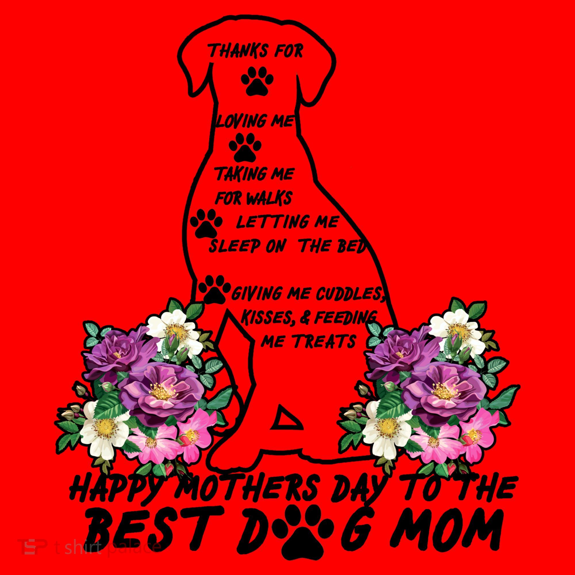 Dog Mom Mothers Day Santa Hat