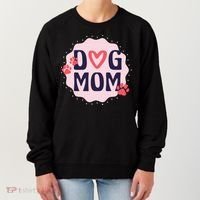 Dog Mom Paw Women's Sweatshirt thumb 0