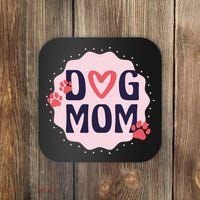 Dog Mom Paw Coaster thumb 0