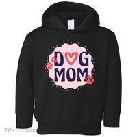 Dog Mom Paw Toddler Hoodie thumb 0