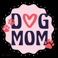 Dog Mom Paw Toddler Hoodie thumb 2
