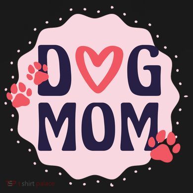 Dog Mom Paw Kids Tie-Dye T-Shirt