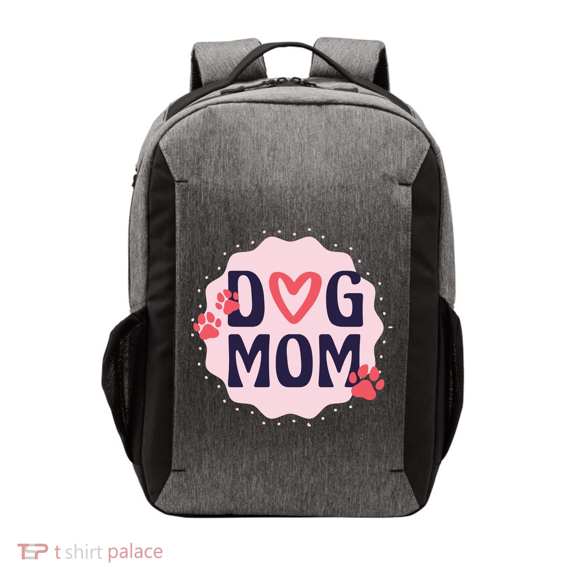 Dog Mom Paw Vector Backpack