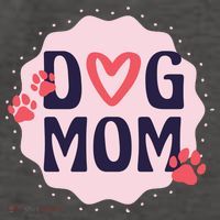 Dog Mom Paw Vector Backpack thumb 2