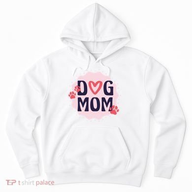 Dog Mom Paw Hoodie
