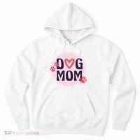 Dog Mom Paw Hoodie thumb 0
