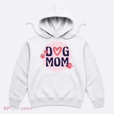 Dog Mom Paw Hoodie