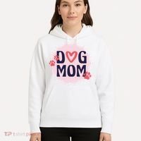 Dog Mom Paw Hoodie thumb 5