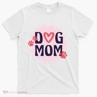 Dog Mom Paw T-Shirt thumb 0