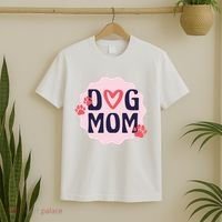 Dog Mom Paw T-Shirt thumb 2