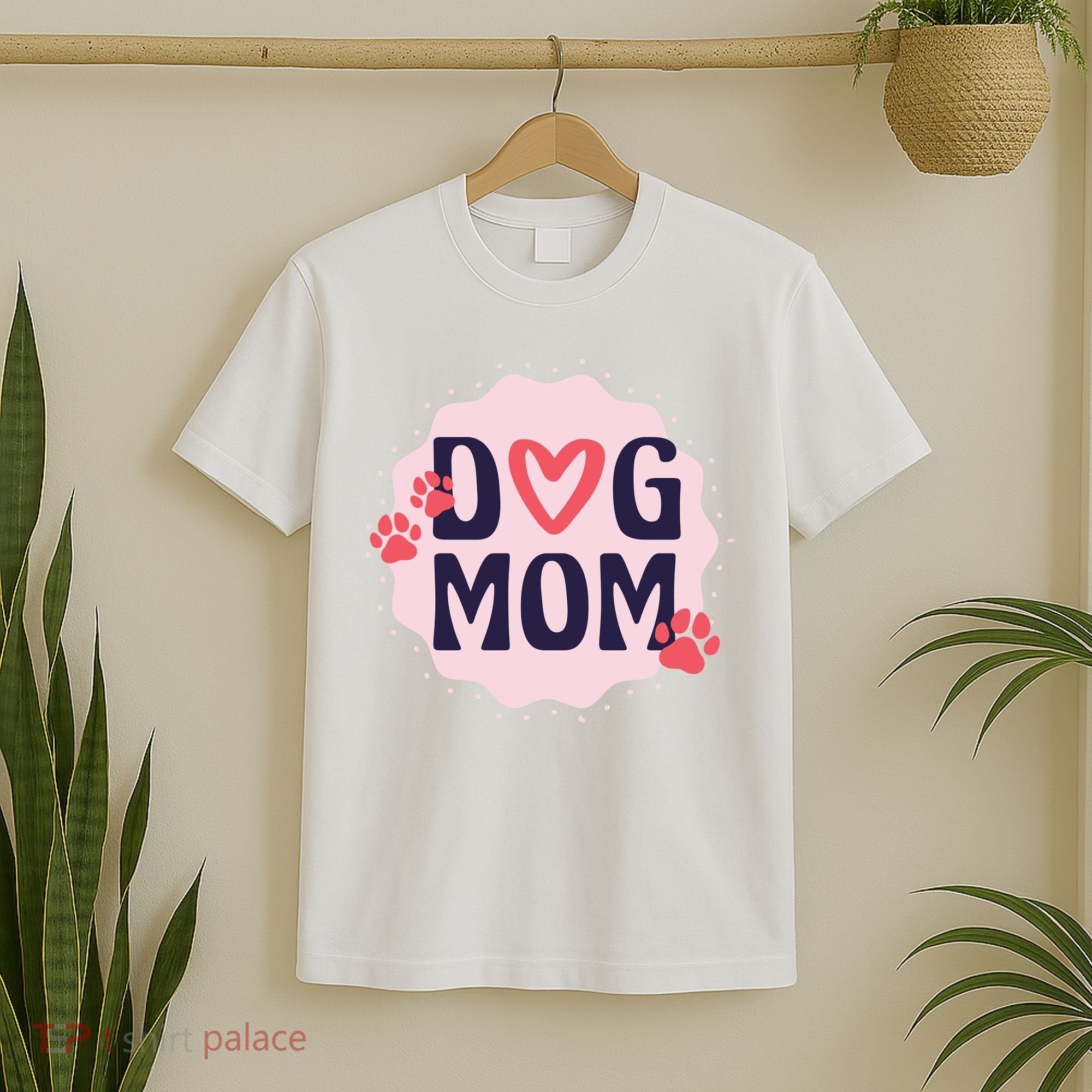 Dog Mom Paw T-Shirt