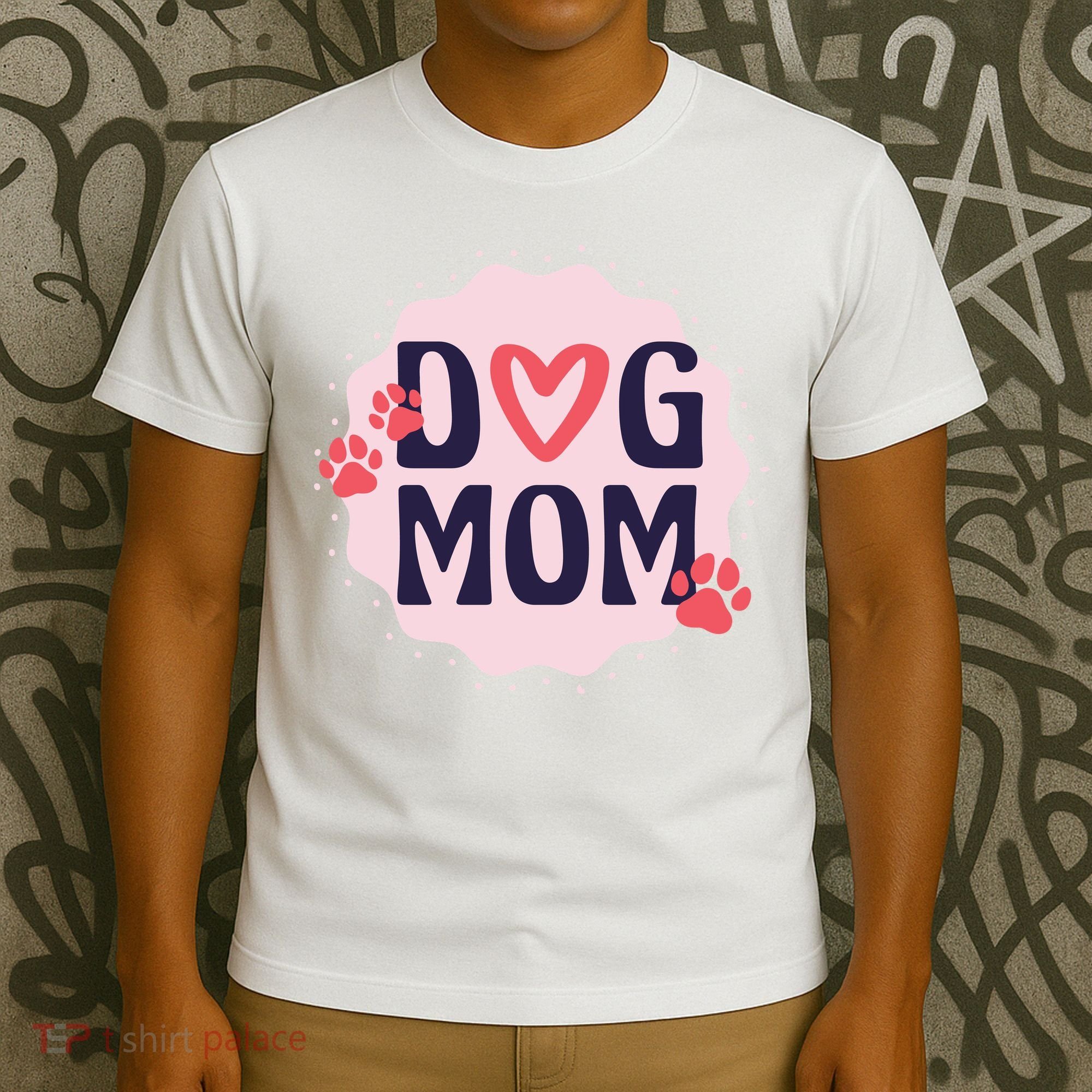 Dog Mom Paw T-Shirt