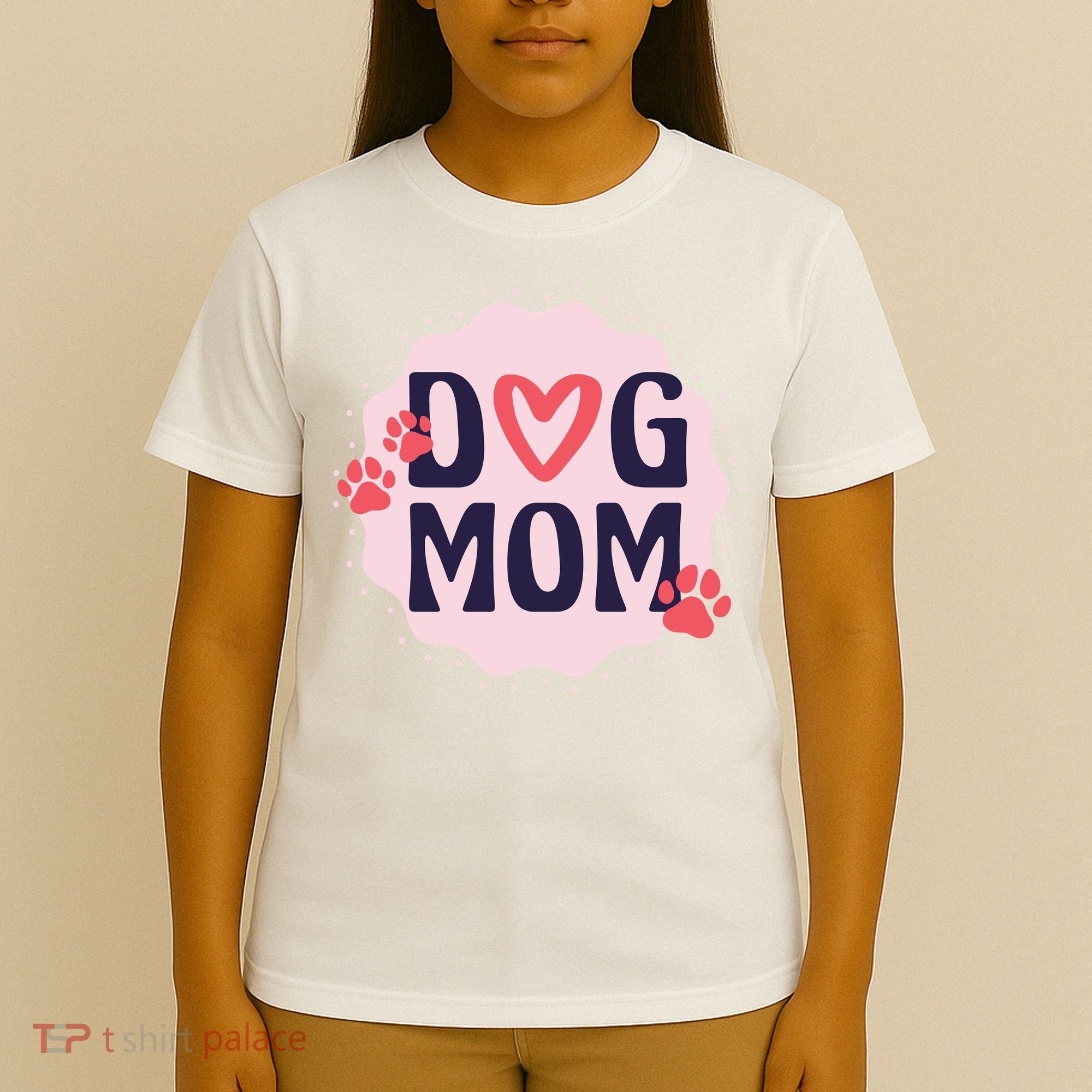 Dog Mom Paw T-Shirt