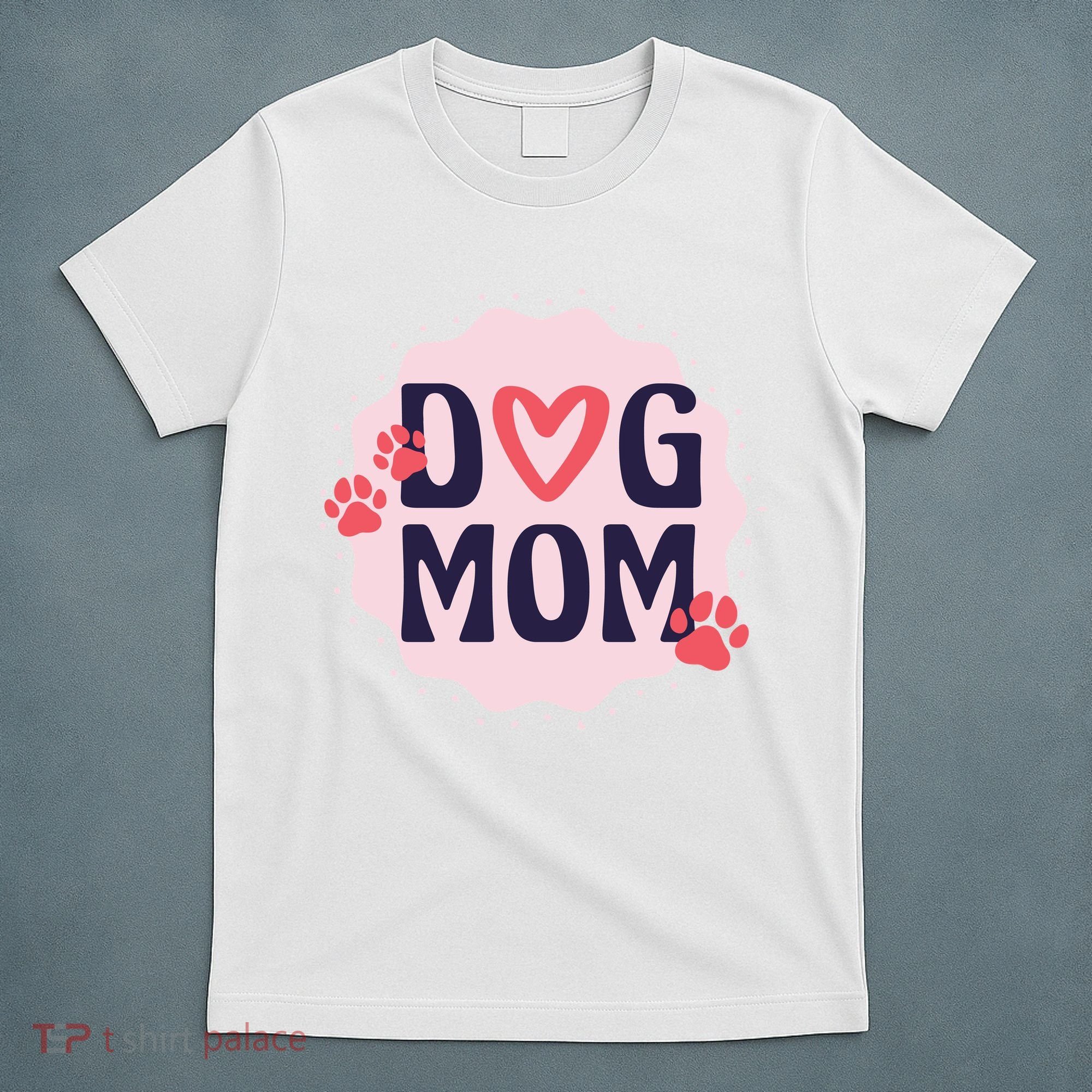 Dog Mom Paw T-Shirt